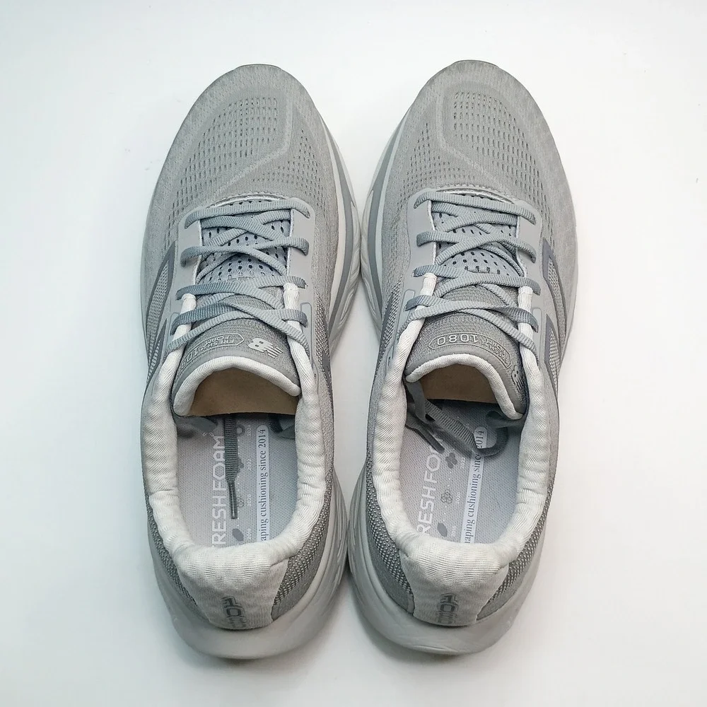 New Balance Fresh Foam X 1080 v14 Men Size 12 Grey Running Shoes M108014G